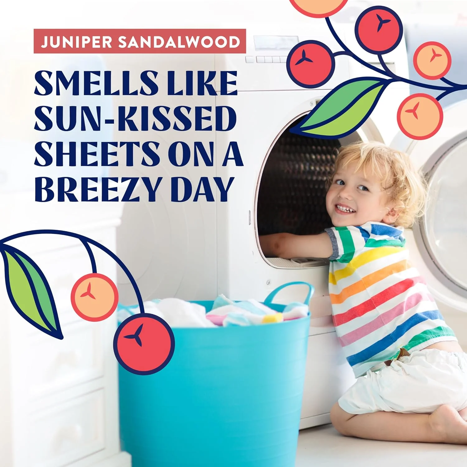 Ultra Concentrated Laundry Detergent - Fights Stains & Odors, Juniper Sandalwood Scent - 32oz - Image 7