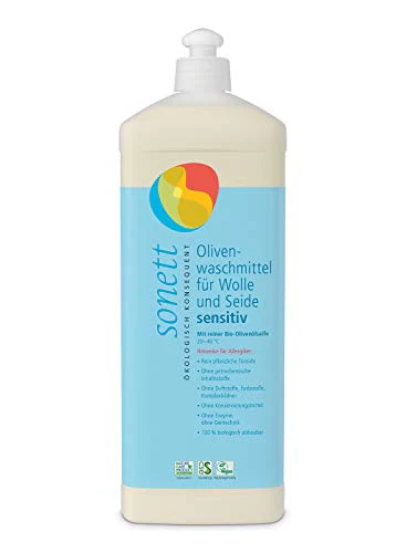 Sonett Organic Olive Laundry Detergent - Biodegradable, Gentle on Wool & Silk - 35fl.oz