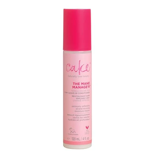 Cake Beauty Leave-in Conditioner - Moisturizes & Softens with Biotin, Coconut Oil - 4 Fl Oz