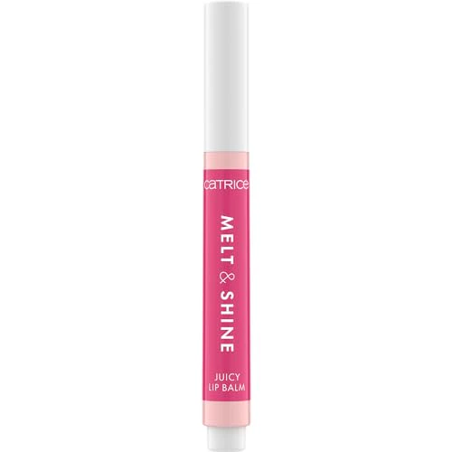 Catrice Melt & Shine Lip Balm - Hydrating, Non-Sticky Gloss, Vegan, Paraben-Free - 60 Malibu Barbie
