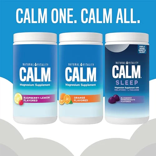 Natural Vitality Calm Magnesium Citrate Gummies - Stress Relief, Vegan & Non-GMO, Orange - 240 Count - Image 7