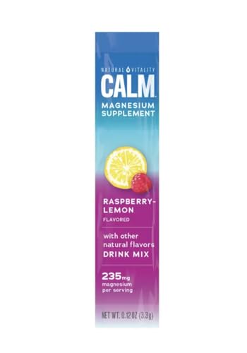 Natural Vitality Calm Magnesium Gummies - Stress Relief, Vegan, Raspberry Lemon - 240 Count - Image 2
