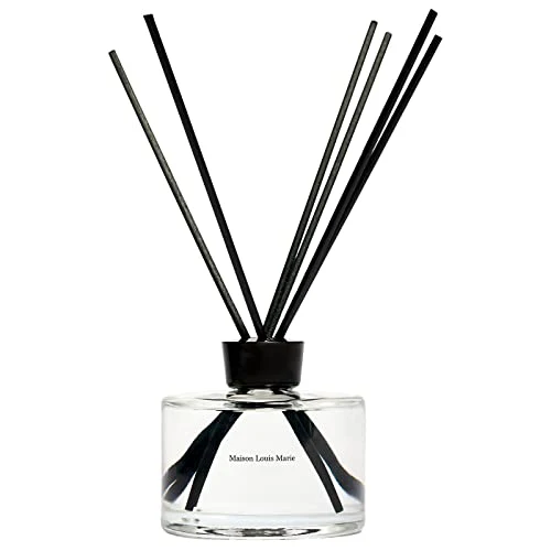 Maison Louis Marie Home Diffuser - Romantic Sandalwood & Cedarwood Aroma, Vegan - 8 fl oz
