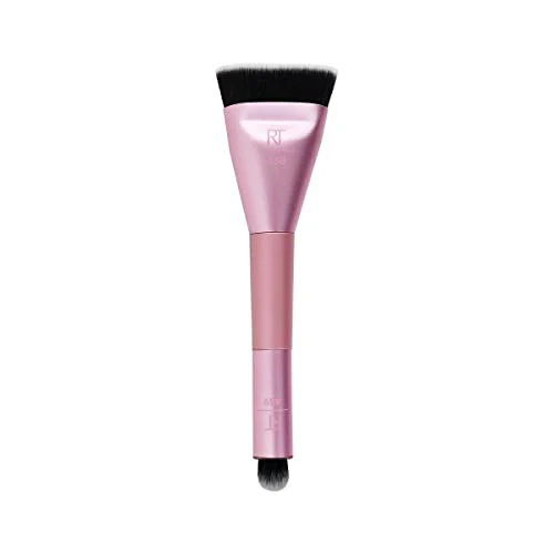 Real Techniques Sculpt & Shape Dual-Ended Makeup Brush - Flawless Contour & Highlighting - 1 Count