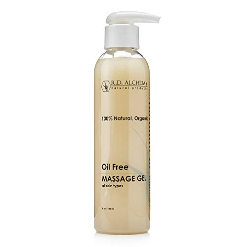 RD Alchemy Massage Gel - Oil-Free, Soothing Lavender & Aloe - Lightweight, 6oz