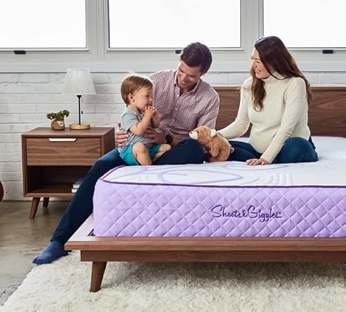Sheets & Giggles Eucalyptus Mattress - Natural Cooling, Hypoallergenic Support - Queen - Image 2