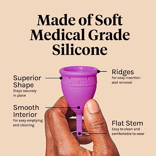 Lunette Menstrual Cup Kit - Comfortable, Odorless Protection, Vegan & Chemical-Free - Model 2 - Image 2