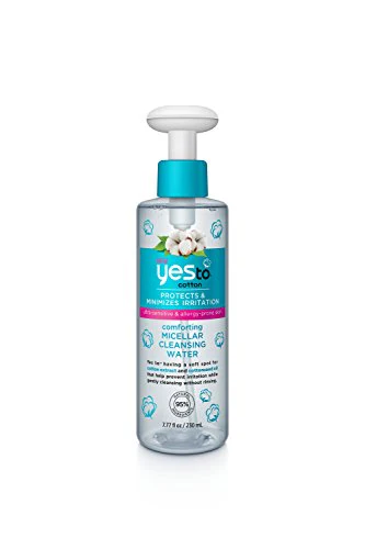 Yes To Cotton Cleansing Wipes - Gentle Micellar Formula for Sensitive Skin - 30 Wipes