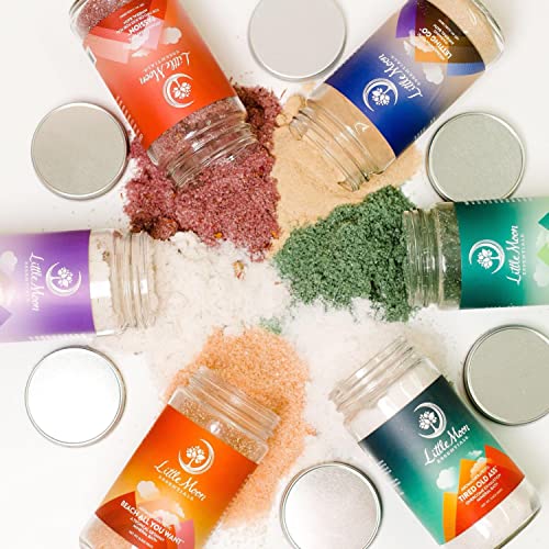 Little Moon Essentials Bath Salt - Revitalizing Relief for Exhaustion, Natural Ingredients - 4 oz - Image 2
