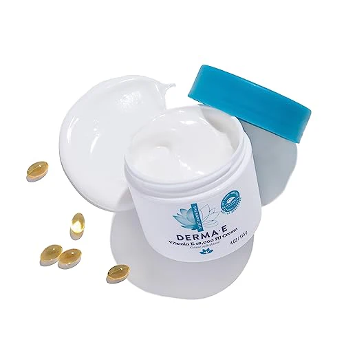 Derma E Vitamin E Cream - Deeply Moisturizes, Nourishes Skin, Vegan & Cruelty-Free - 4 oz - Image 5