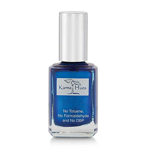 Karma Organic Nail Polish - Non-Toxic, Vegan, Chip-Resistant, Night Jasmine - 100% Organic - Image 2