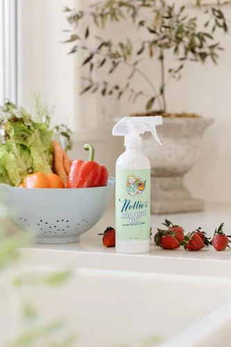 Nellie's Fruit & Veggie Wash - Removes Pesticides, Odorless & Tasteless - 16 fl oz - Image 5