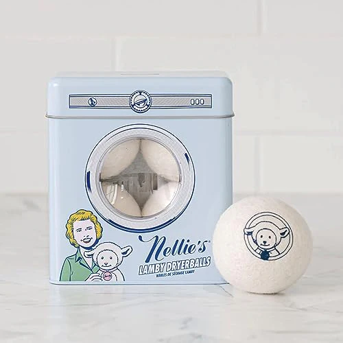 Nellie's Lamby Dryerballs - Softens Fabrics, Reduces Drying Time, 100% Pure Wool - 4-Pack - Image 7