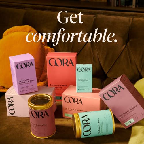 Cora Organic Cotton Non-Applicator Tampons - Ultra-Absorbent, Hypoallergenic, 36 Count - Image 7