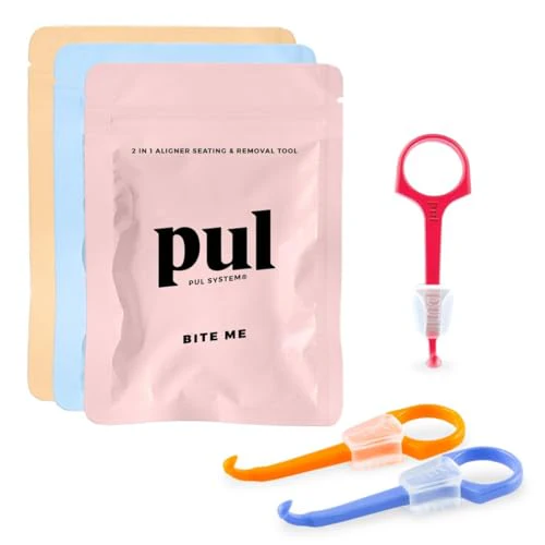 PUL 2-in-1 Aligner Tool - Relieves Sore Gums, Hygienic & Durable Design - Fits Invisalign & More - Image 2