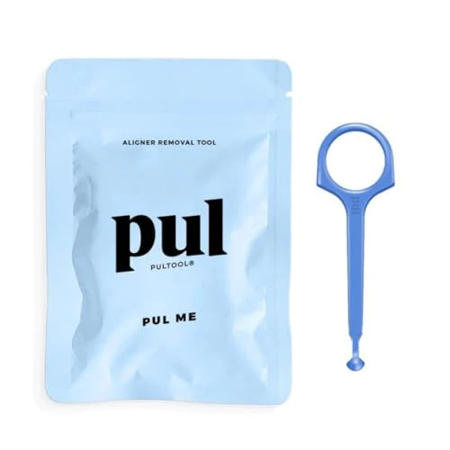 PUL Clear Aligner Removal Tool - Hygienic Design, BPA-Free, Fits Invisalign & More - Blue - Image 2