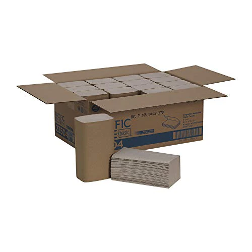 Georgia-Pacific Paper Towels - High Absorbency, 50% Recycled Fiber, SFI Certified - 250 Towels/Pack