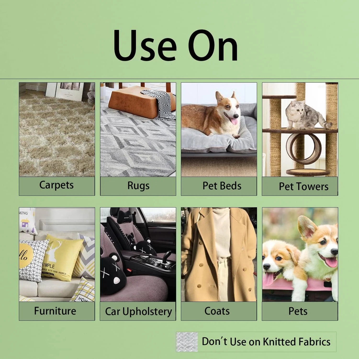 LintPlus Pet Hair Remover Tool - Efficient Multi-Fabric Cleaner, Reusable Copper Blade - 2X - Image 4