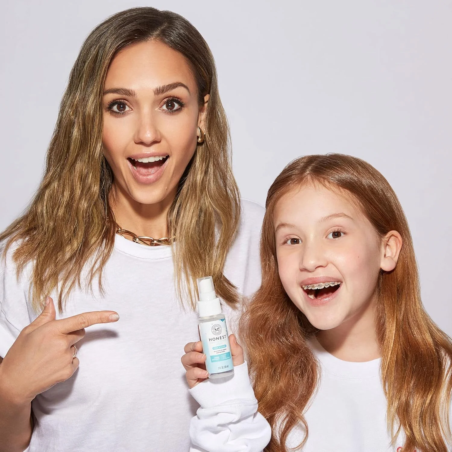 The Honest Company Hand Sanitizer Spray - Kills 99.9% Germs, Hypoallergenic, Moisturizing - 2 fl oz - Image 5