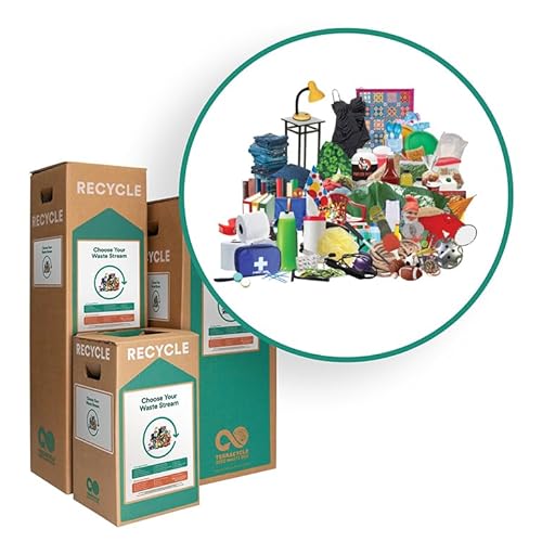TERRACYCLE All-In-One Zero Waste Box - Recycle Diverse Materials, Large 15" x 15" x 42"