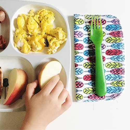 Marley's Monsters Reusable Cloth Wipes - Soft, Absorbent Cotton, Washable - 24 Pack, Surprise Prints - Image 7