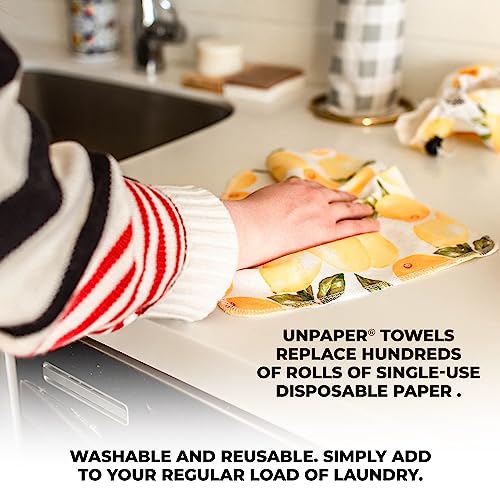 Marley's Monsters UNpaper Towels - Reusable Cotton, High Absorbency, 24 Count Roll - Image 4
