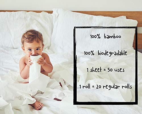 ecozoi Reusable Bamboo Paper Towels - 50x More Absorbent, BPA-Free & Durable - 4 Pack - Image 2