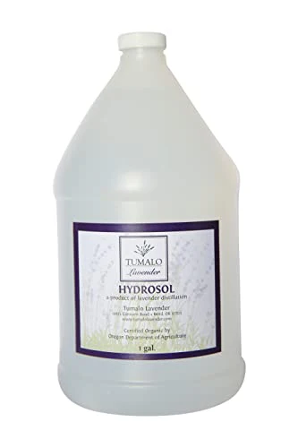 Tumalo Lavender Hydrosol - 100% Pure Organic Floral Water for Aromatherapy & Skincare - 1 Gallon