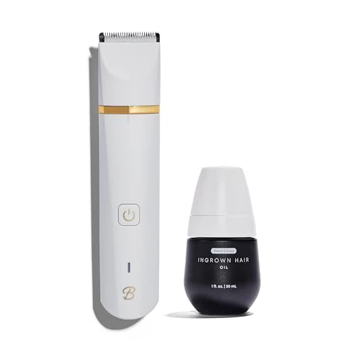Bushbalm Ingrown Rescue Kit - Prevents Ingrown Hairs, Nourishes Skin - 30ml Oil & Trimmer