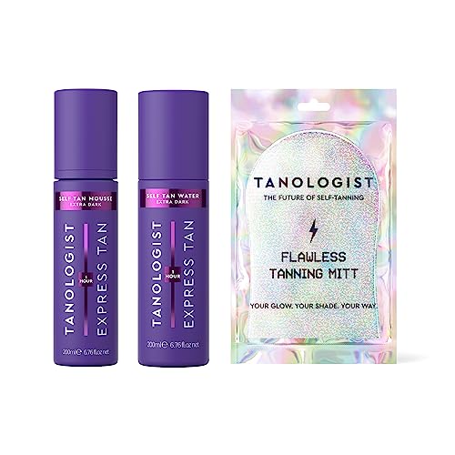 Tanologist Self Tanner Bundle - Hydrating, Streak-Free Tan, Dermatologist Approved - Extra Dark - Image 2