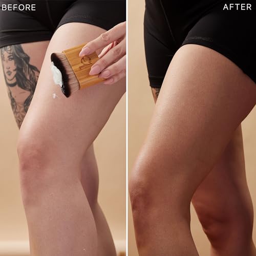 Beauty by Earth Self Tanner - Natural Glow with Aloe & Coconut, Streak-Free, Medium to Dark - Image 5