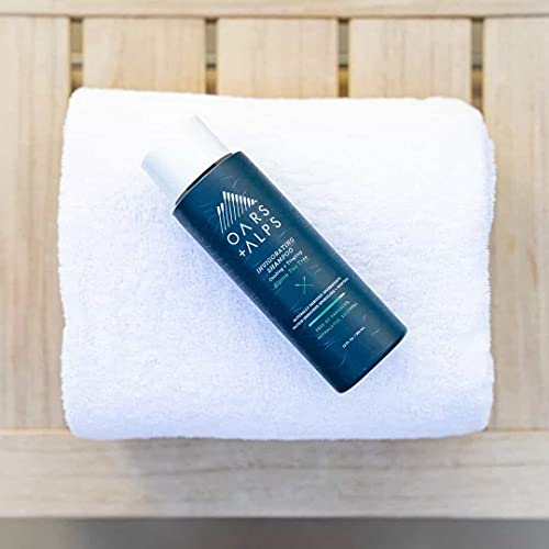 Oars + Alps Men's Shampoo - Soothes Scalp, Hydrates Hair with Witch Hazel & Tea Tree Oil - 12 Fl Oz - Image 6