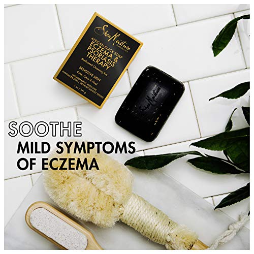SheaMoisture African Black Soap - Soothes Eczema, Gentle Cleanse with Shea Butter & Aloe - 5oz - Image 6