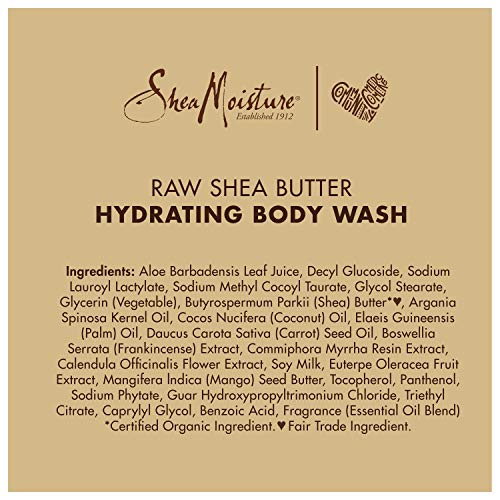 SheaMoisture Body Wash - Hydrates & Softens Skin with Raw Shea Butter, 13 fl oz - Image 3