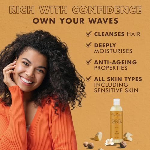 SheaMoisture Body Wash - Hydrates & Softens Skin with Raw Shea Butter, 13 fl oz - Image 5