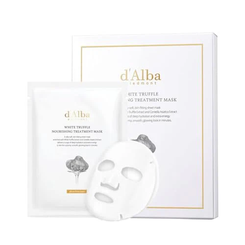 d’Alba Sheet Mask - Deep Hydration & Nourishment with Truffle & Hyaluronic Acid - 25ml