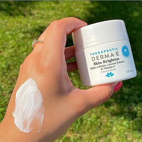 DERMA-E Brightening Skin Cream - Reduces Dark Spots, Natural Ingredients - 2 oz - Image 5