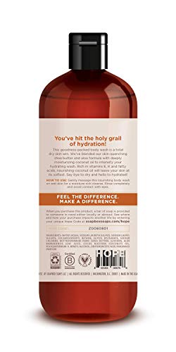 Soapbox Coconut Milk & Sandalwood Body Wash - Cleansing & Nourishing, 16 fl oz - Image 6