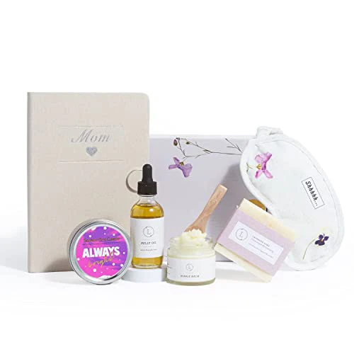 Lizush Luxury Spa Gift Set - Indulging Self-Care, All-Natural Ingredients - 6 Piece Set