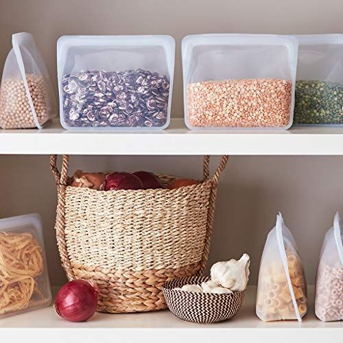 Stasher Food Storage Bag - Leak-Proof, Versatile Silicone, Freezer & Dishwasher Safe - 1.65L - Image 10