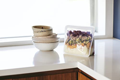 Stasher Silicone Food Storage Bags - Leakproof, Dishwasher Safe, Versatile Use - 104oz & 64oz - Image 6