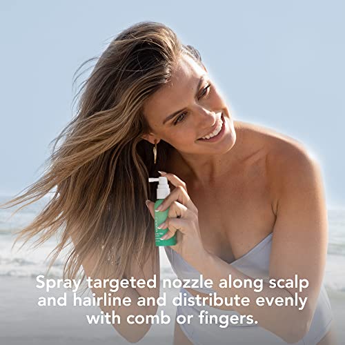 COOLA Scalp Spray & Hair Sunscreen Mist - UV Protection, 70% Organic, Ocean Salted Sage - 2 Fl Oz - Image 3