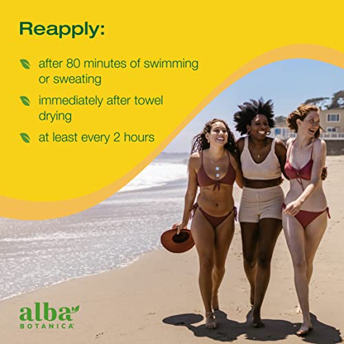 Alba Botanica Sunscreen Spray - Broad Spectrum SPF 50, Water-Resistant, Coconut - 2 Pack, 6oz - Image 5