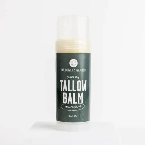 Dr. Cowan's Garden Body Balm - Nourishing Magnesium Tallow, Lavender & Lemon Balm - 2oz