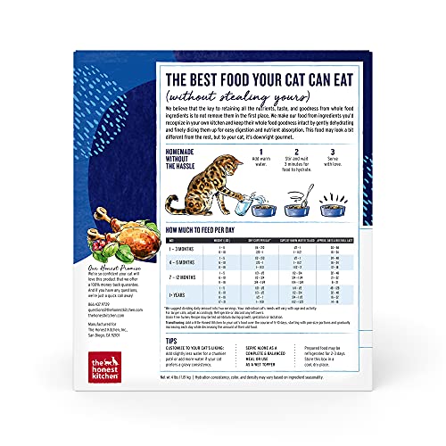 The Honest Kitchen Dehydrated Dog Food - Protein-Rich, Human-Grade Ingredients - 4 lb Makes 16 lbs - Image 2