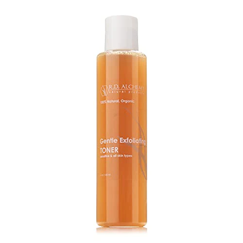 Natural Exfoliating Toner - Revitalizes Dull Skin, Boosts Collagen & Hydration - 4oz