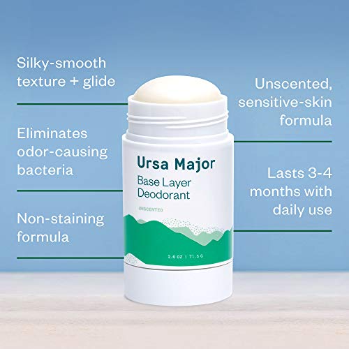 Ursa Major Deodorant - Long-Lasting Odor Control, Unscented, Aluminum-Free - 2.6oz - Image 7