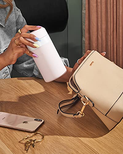 W&P Porter Insulated Bottle - Pure Taste Ceramic Coating, Leakproof, Dishwasher Safe - 12oz Blush - Image 3