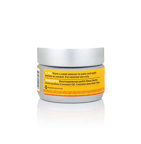 Alaffia Whipped Shea Butter & Coconut Oil - Nourishing Moisturizer, Unscented - 1.5oz - Image 2