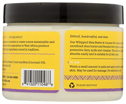Alaffia Body Butter - Moisturizing Coconut Oil & Wild Lavender, Certified Organic - 4oz - Image 3